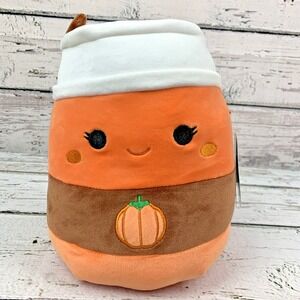 Squishmallow Paislynn Pumpkin‎ Spice Latte 8" Harvest w/ Original Tag
